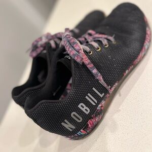 NOBULL Black and Pink Athletic Shoes